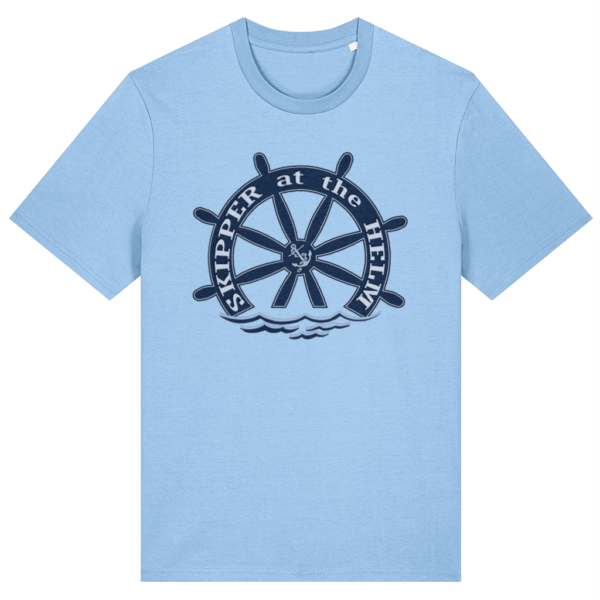 Skipper at the Helm T-Shirt - Blue Soul