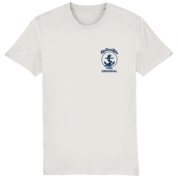 Nautical Bits Original Logo T-Shirt - Vintage White