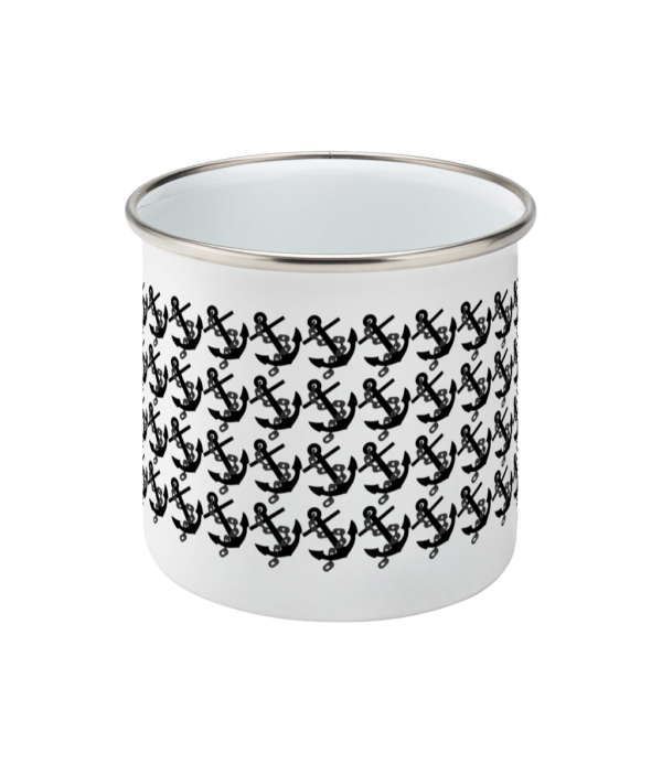 Anchors Enamel Mug Front