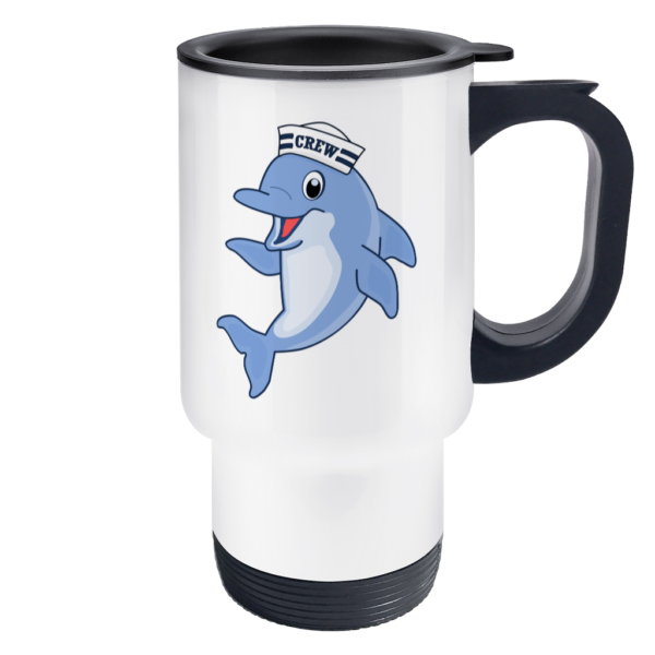 Dolphin Crew Travel Mug Right