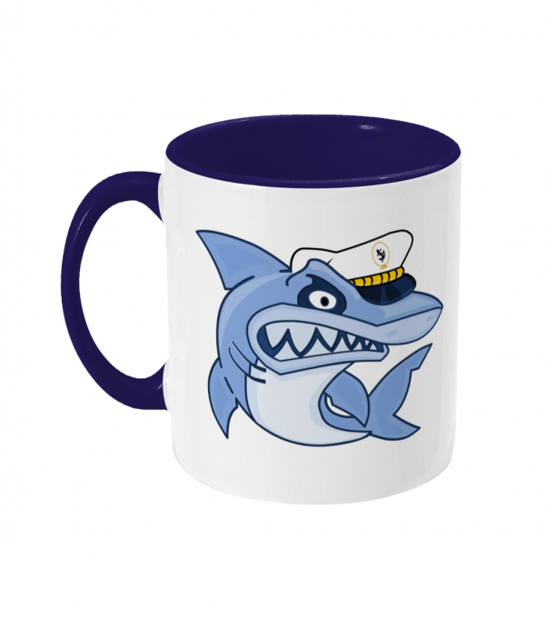 Shark Skipper Two Toned Mug - Image 4