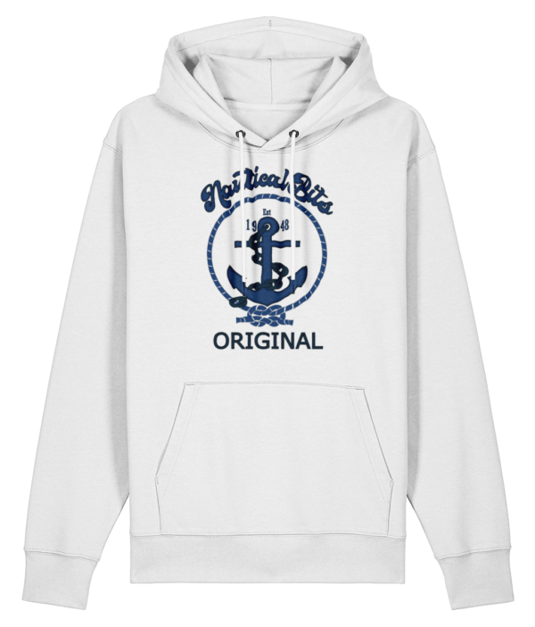 Nautical Bits Original Cruiser Hoodie - White