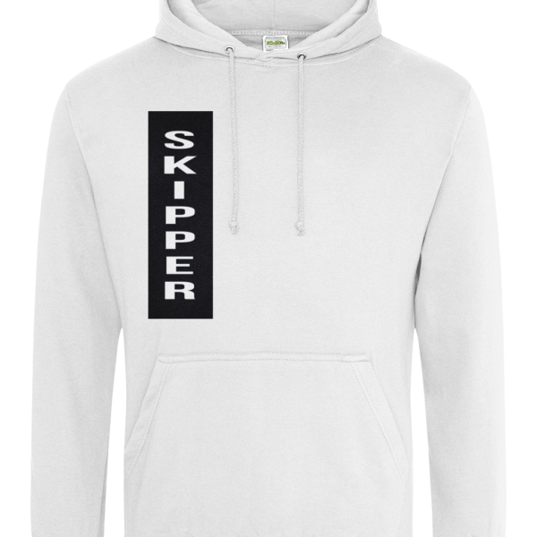 Skipper College Hoodie Arctic White