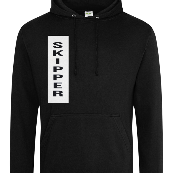 Skipper College Hoodie Jet Black