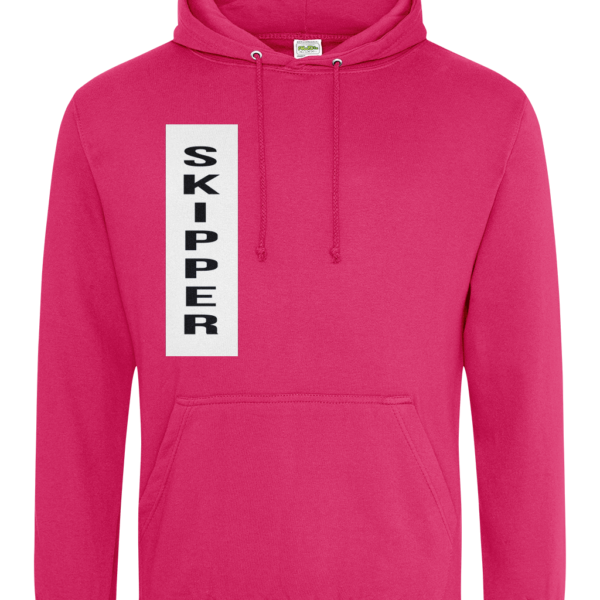 Skipper College Hoodie Hot Pink